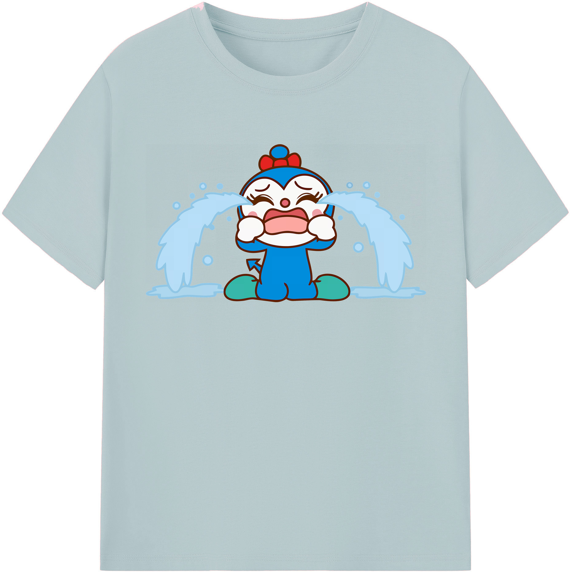 （画像用） アンパンマン Anpanman 綿100％半袖Tシャツ（フロントプリント）